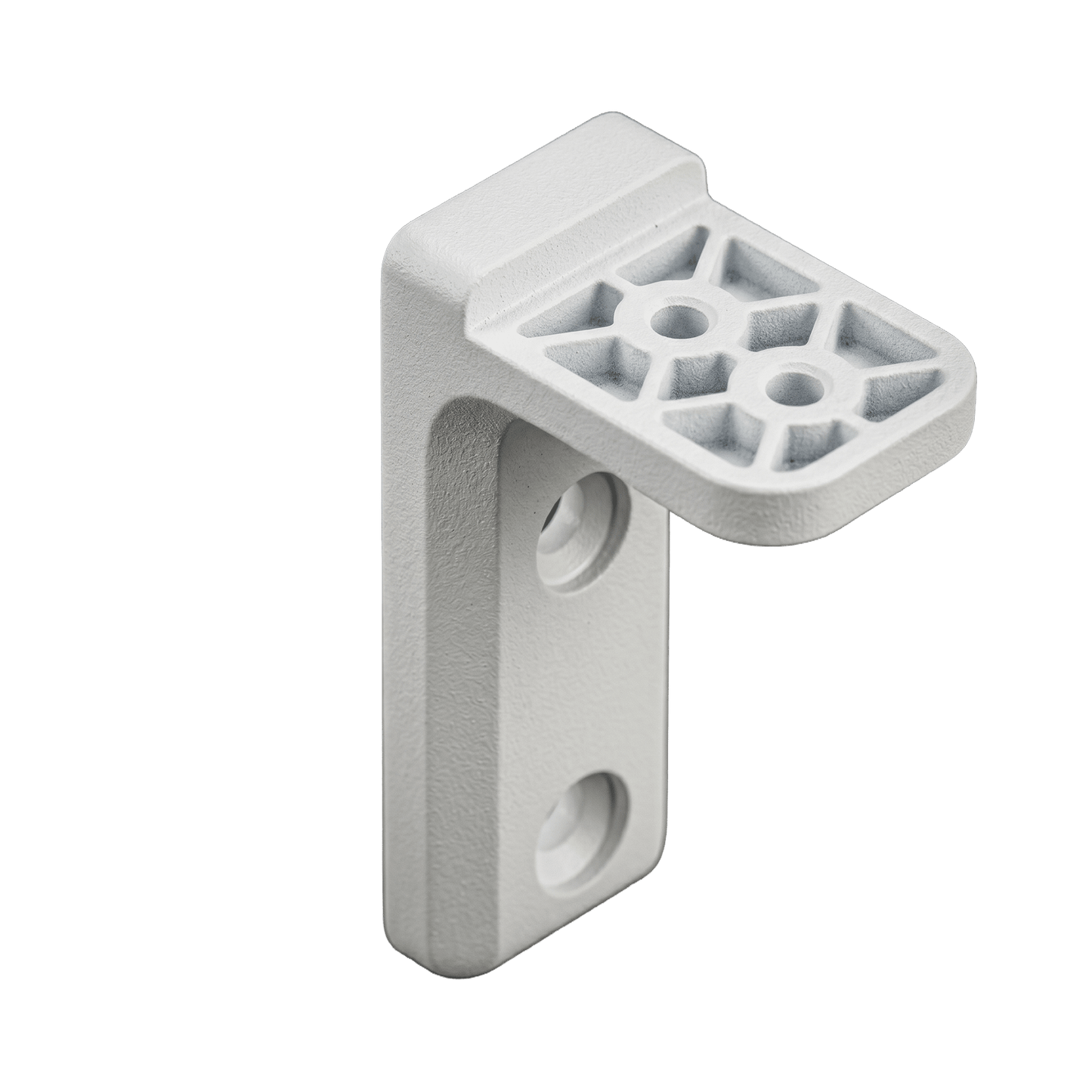 AcoustiQ Wrap Screen Desk - Hung Mounting Bracket Set White