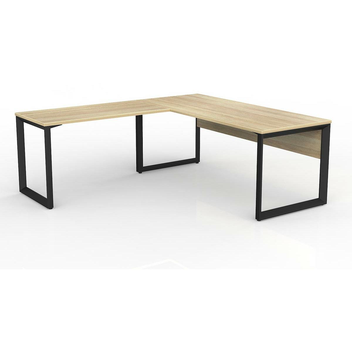 Anvil Desk with Return & Modesty - Office Furniture Company 