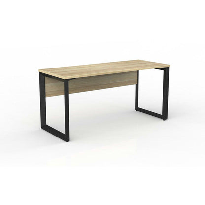 Anvil Single Straight Desk with Modesty - Office Furniture Company 