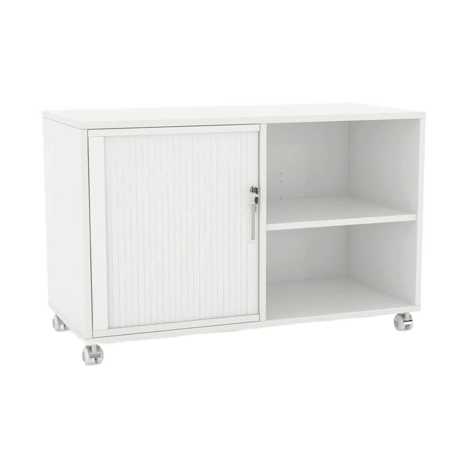 Axis Mobile Tambour / Bookcase Caddy Pedestal LHS