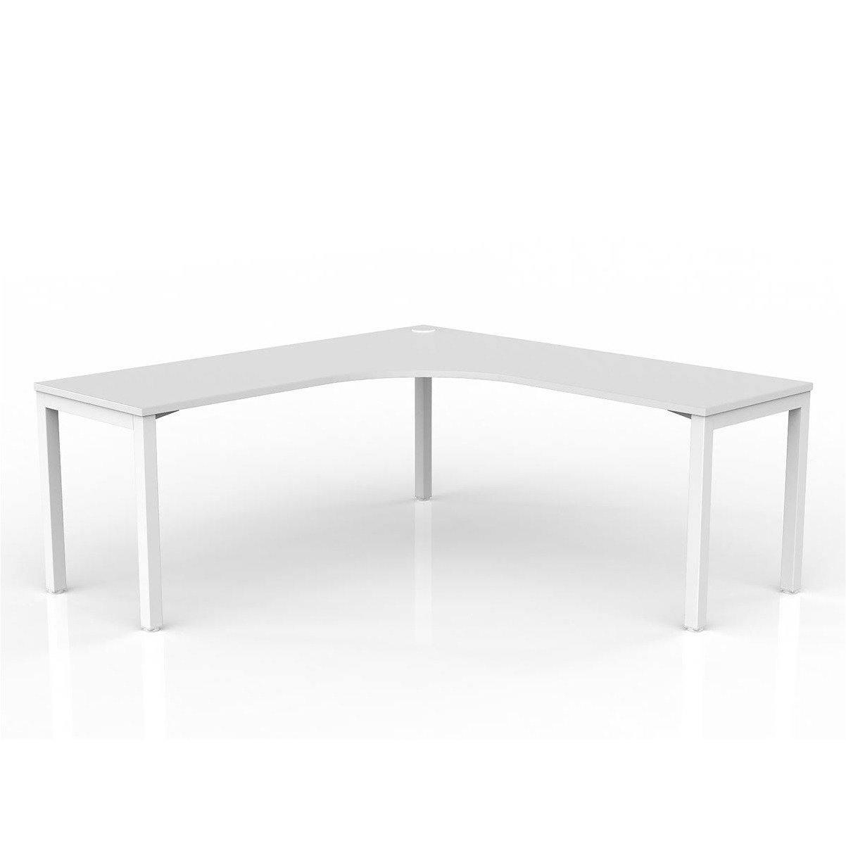 Axis Single Corner Office Desk - Office Furniture Company 