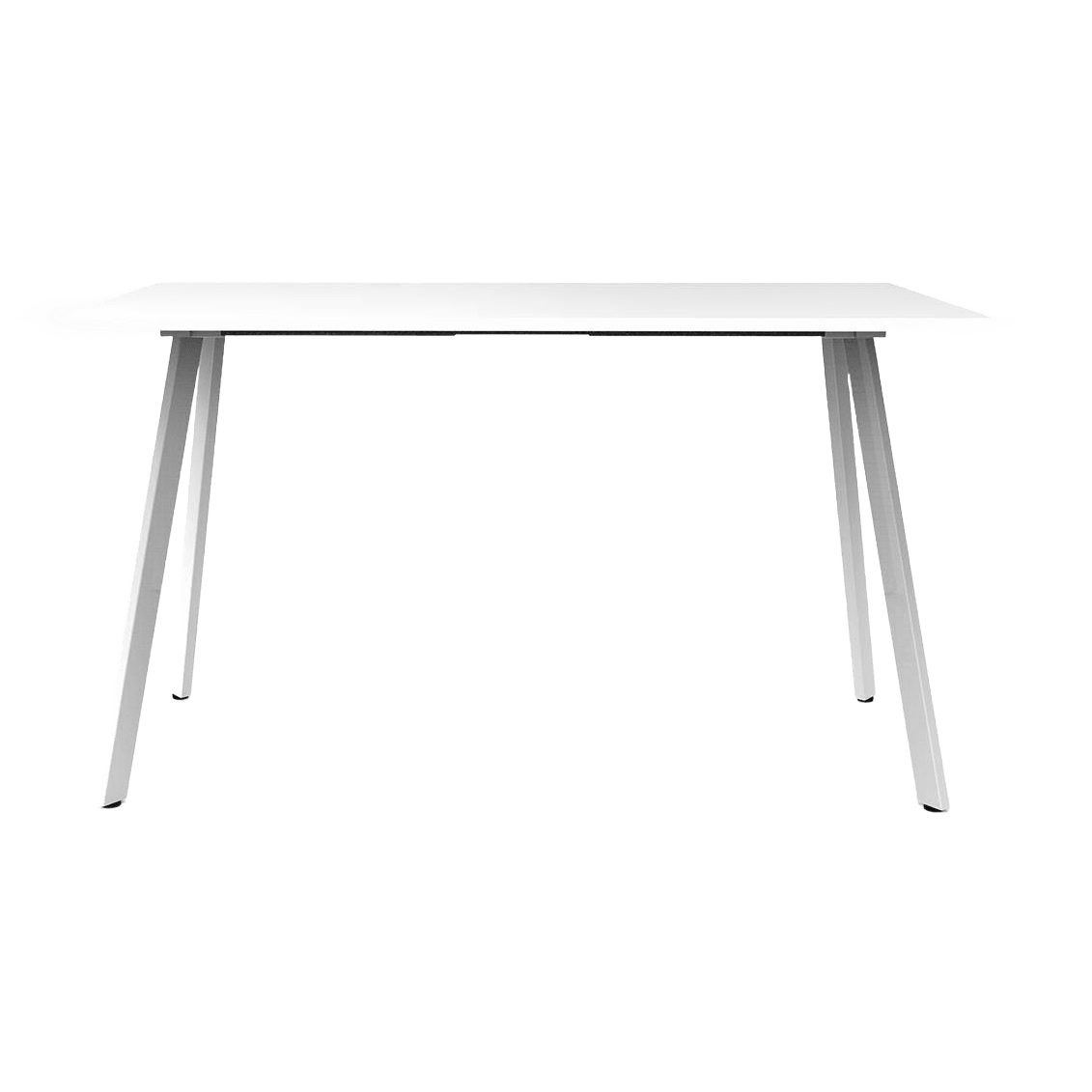 Eternity High Bar Leaner 1500x750 White White Powdercoat