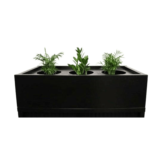 Go Planter Box 900w x 473d / Black Metal