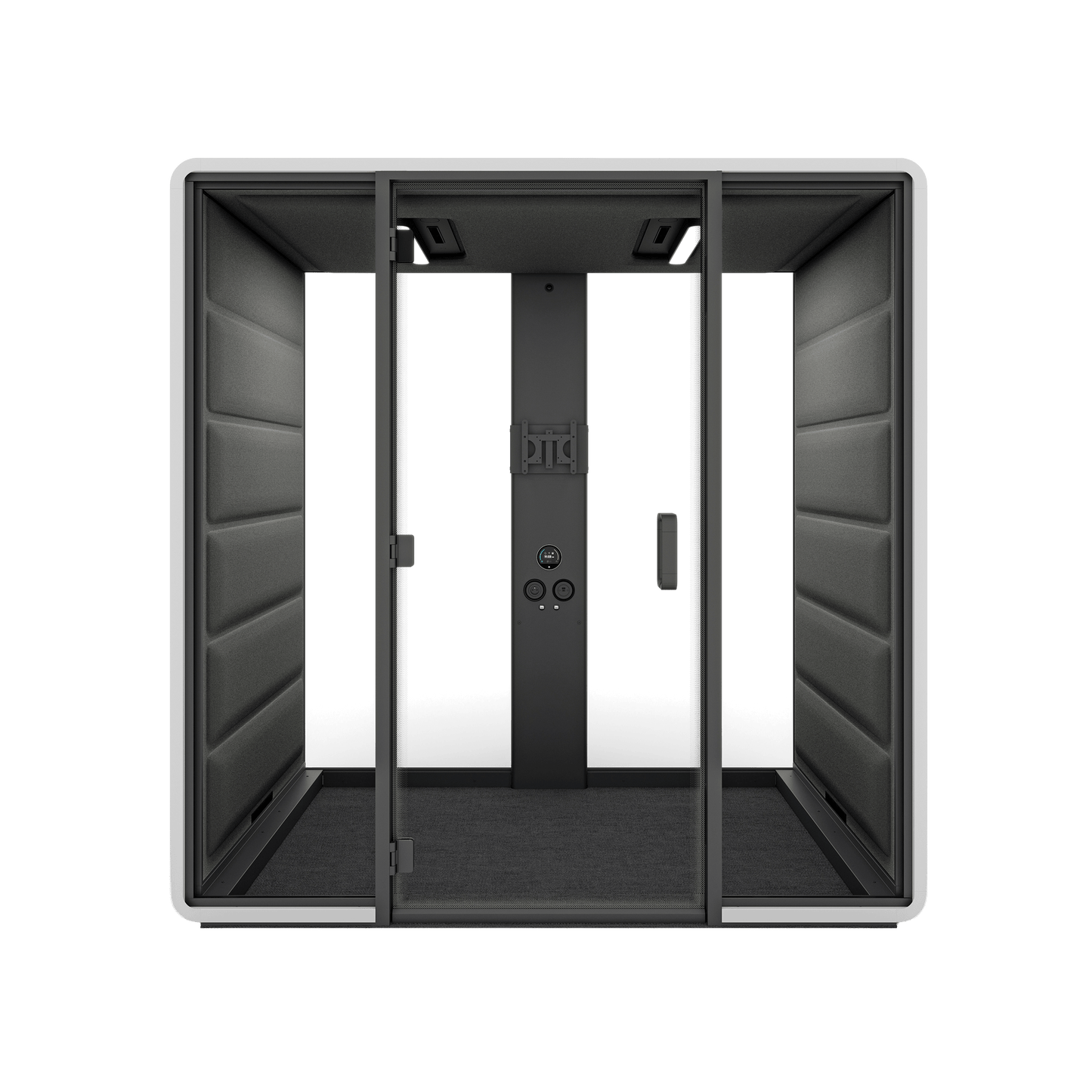 Hush Free Meet Access - 1 - 4 Persons Pod White (ABB) Grey (60167)