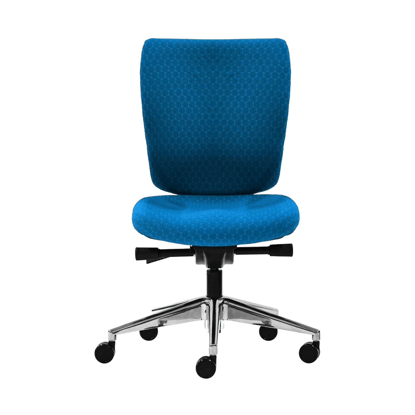 Linear Ergonomic Office Task Chair None / 3 Lever Extreme Mechanism / Polished Aluminium