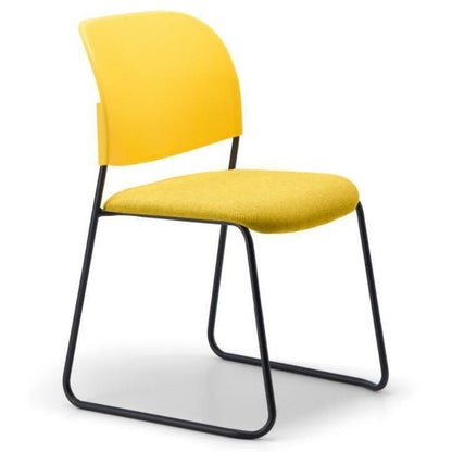 Lumia PP Stackable Chair with Seat Pad - Office Furniture Company 