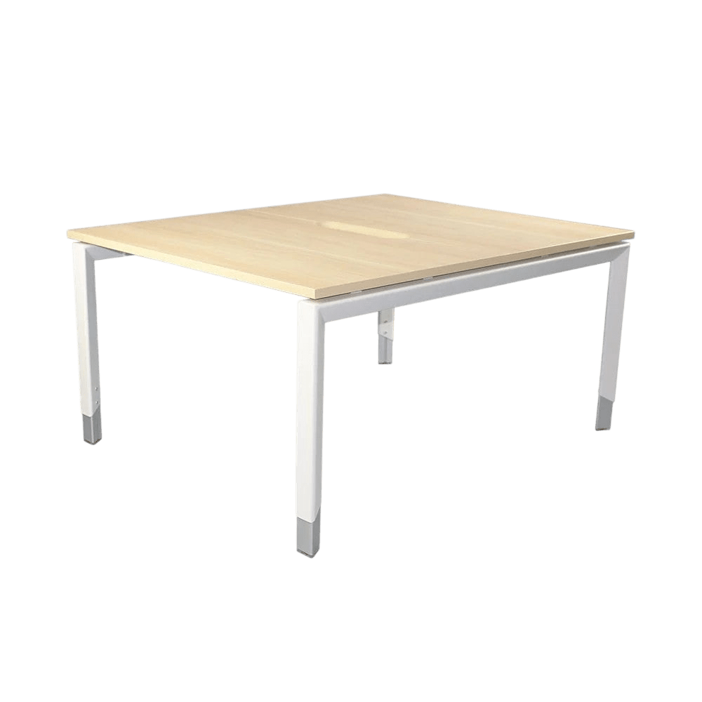 Oblique 2 Person Back to Back Office Desk 1200x1500