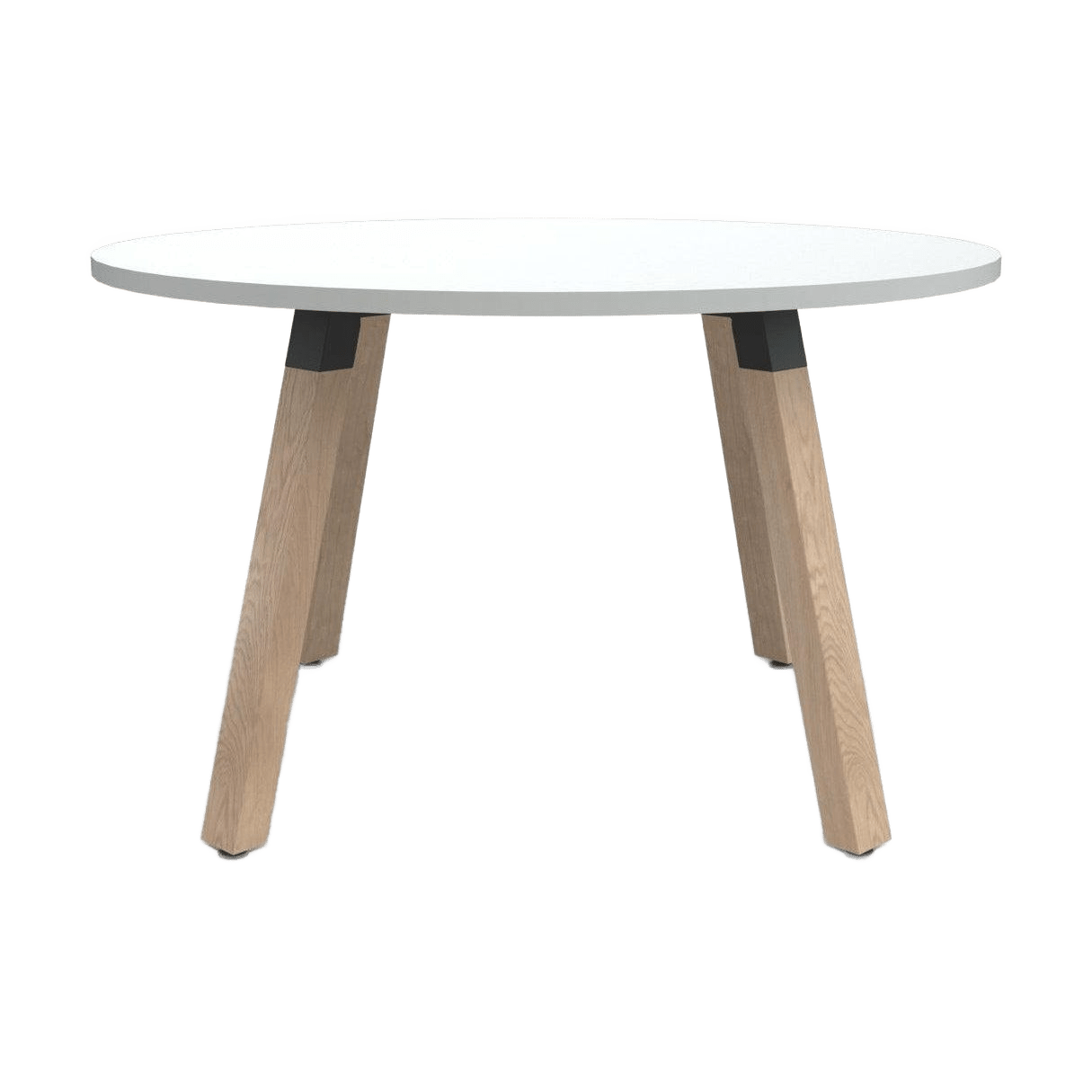 Plantation Round Meeting Table 1050 Round / White