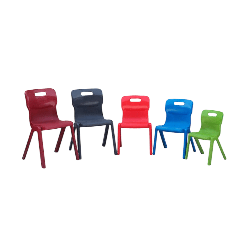 Titan Ergonomic Student Chair Blue 460mm
