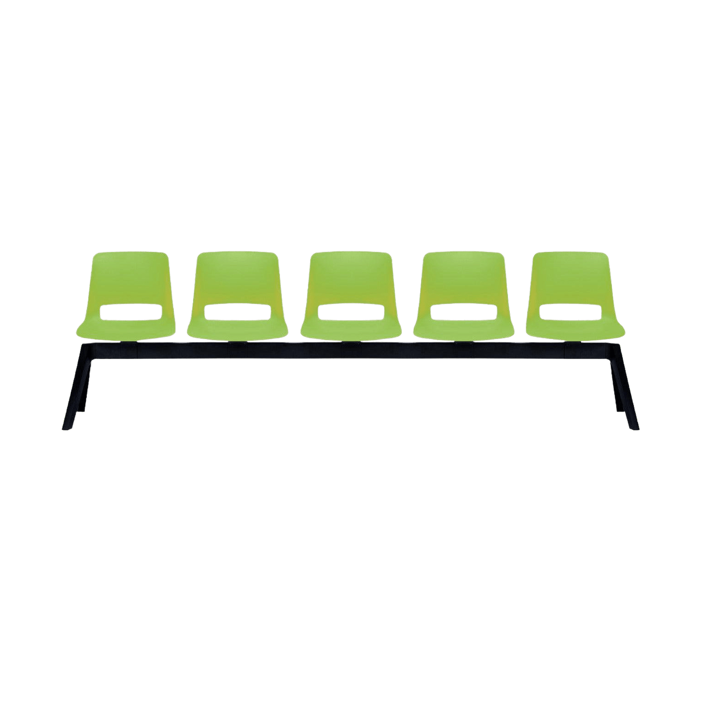 Unica PP 5 Seat Beam None / Green Moss (Unica)