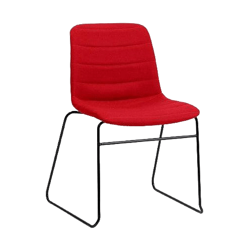 Unica Sled Fully Upholstered