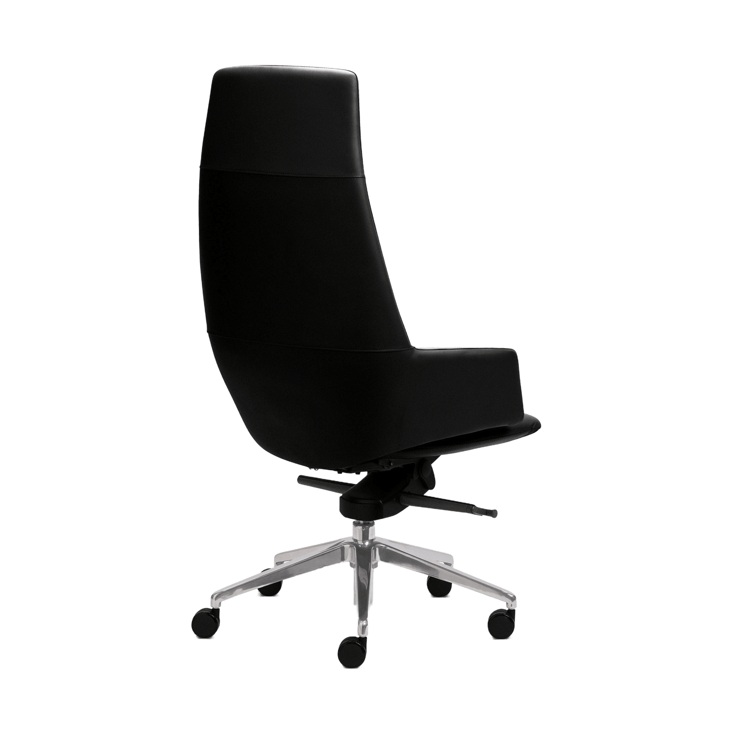 Wing Executive Office Chair in Genuine Leather
