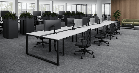 6 Person Bench Desking Workstations: 2026 Buying Guide - Office Furniture Company (OFC)