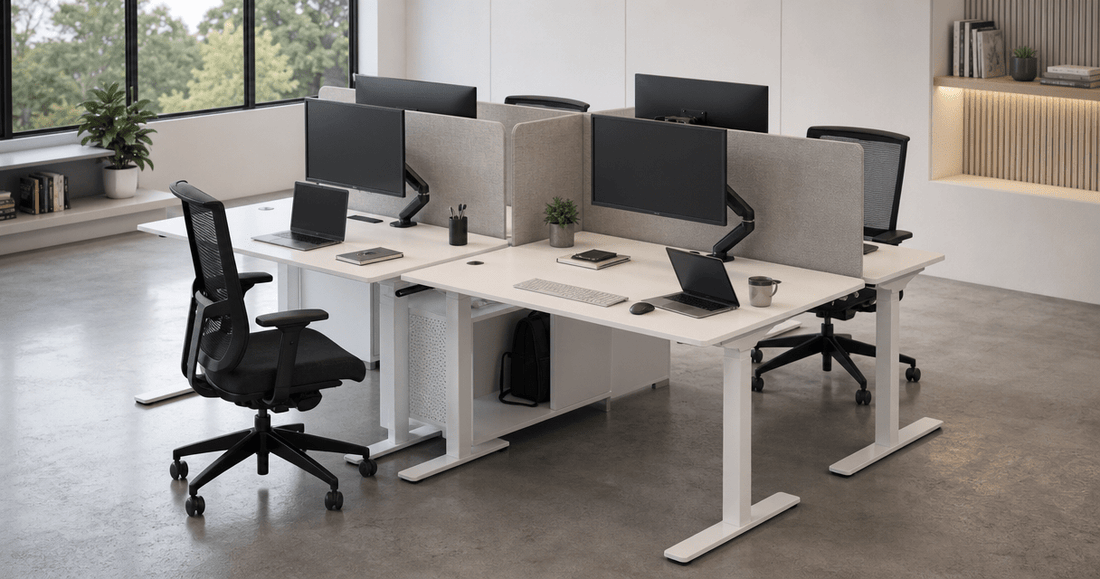 Best 4 Person Office Workstations for Startups (2026) - Office Furniture Company (OFC)