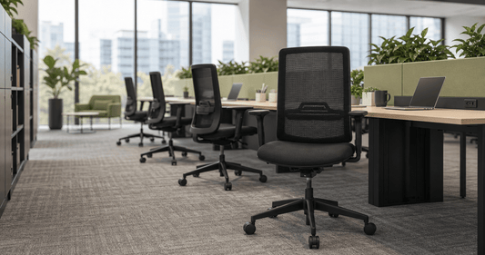 Ergonomic office chairs for shared hot desks - Office Furniture Company (OFC)