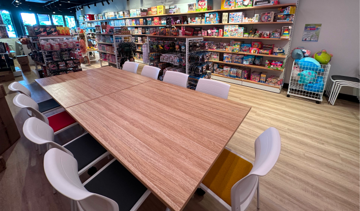 Furniture for a Flexible Event and Retail Space for Wonderloft - Office Furniture Company