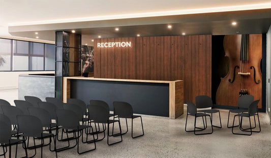 In Spotlight : Lumia PP Stackable Chair - Office Furniture Company