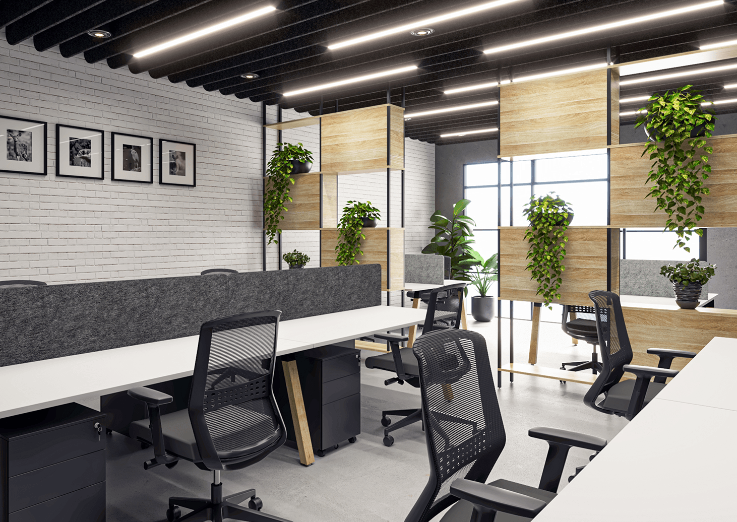 Modular Storage and Open-Plan Zoning for CBRE - Office Furniture Company