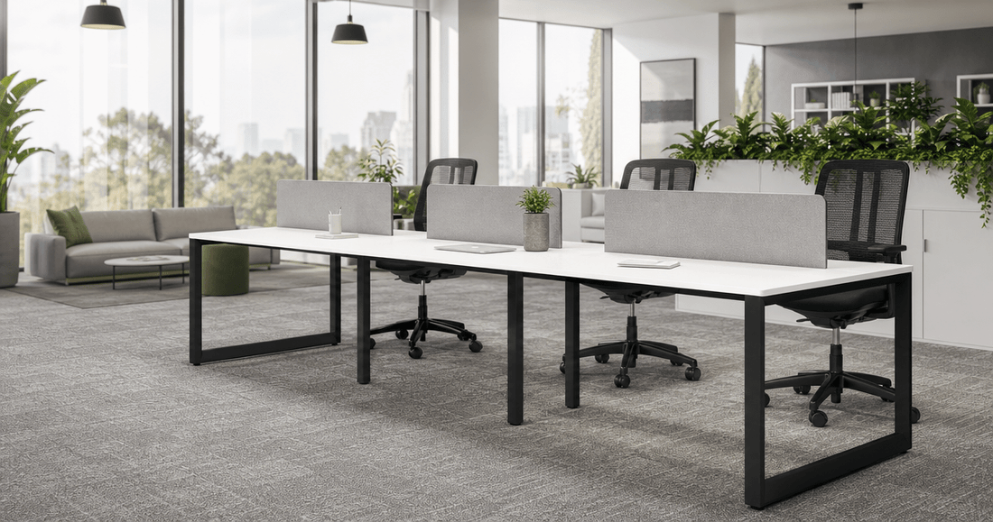Office workstations for open plan layouts - Office Furniture Company (OFC)