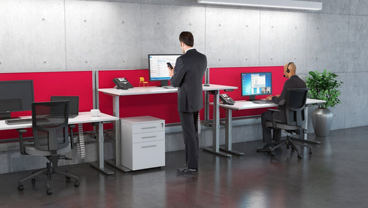 The Agile Motion Electric Desk: Elevate Your Workspace with Precision and Comfort - Office Furniture Company