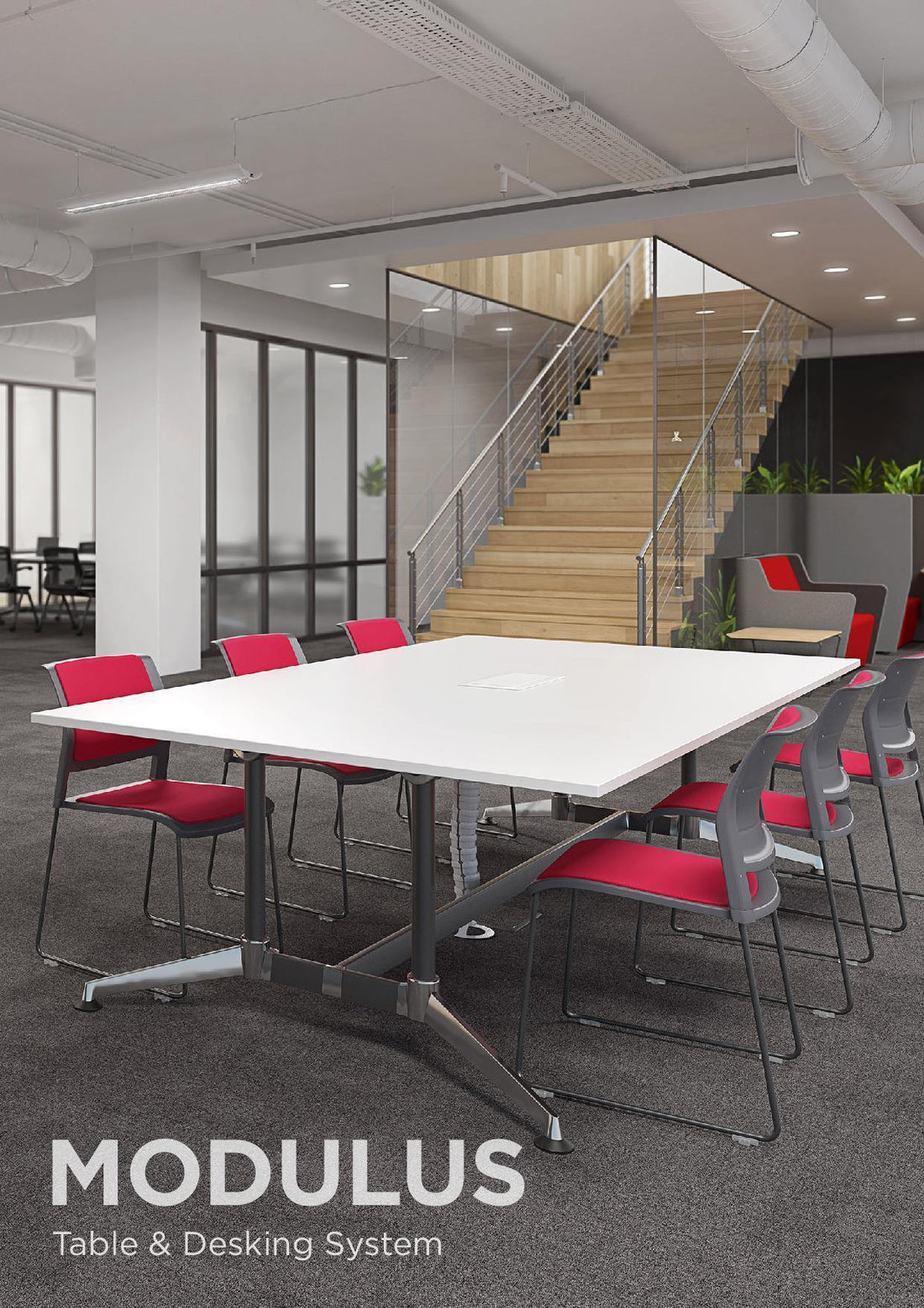 The MODULUS Table & Desking System - Office Furniture Company