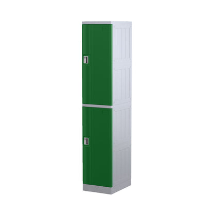Steelco 2 Door ABS Plastic Locker Double Bank