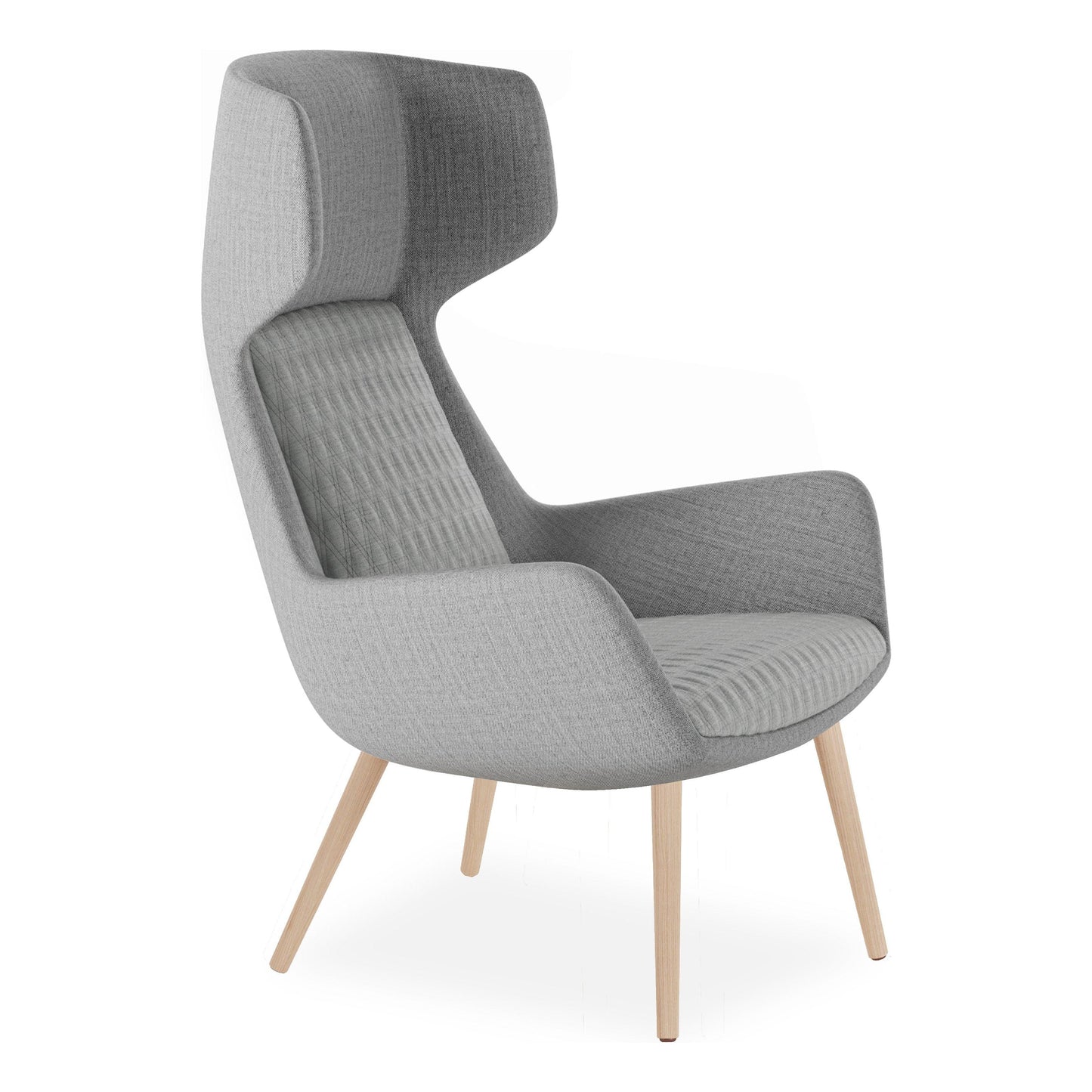 Aquila Single Seater High Back Office Lounge - Office Furniture Company 
