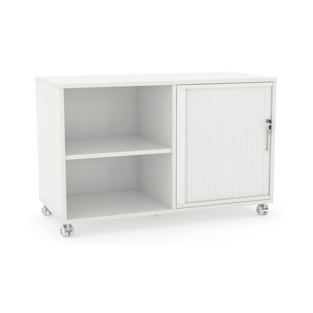 Axis Mobile Tambour / Bookcase Caddy Pedestal - Office Furniture Company 