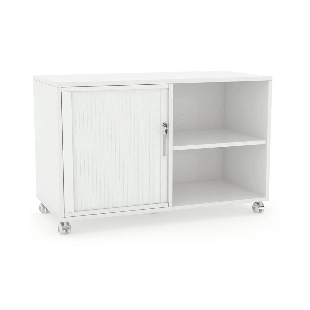 Axis Mobile Tambour / Bookcase Caddy Pedestal - Office Furniture Company 