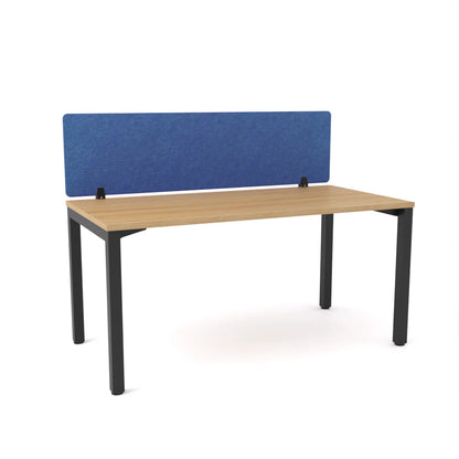 Axis Single Desk With AcoustiQ Screen