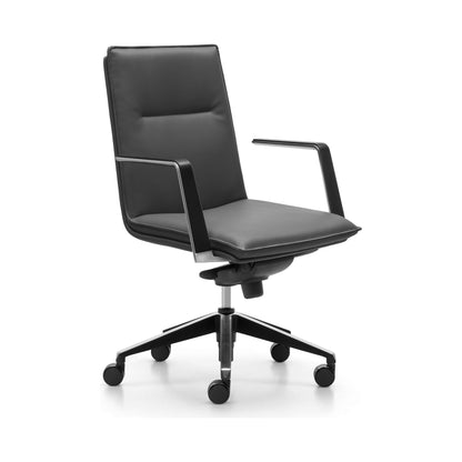 Mirage Mid Back Executive Chair in Leather