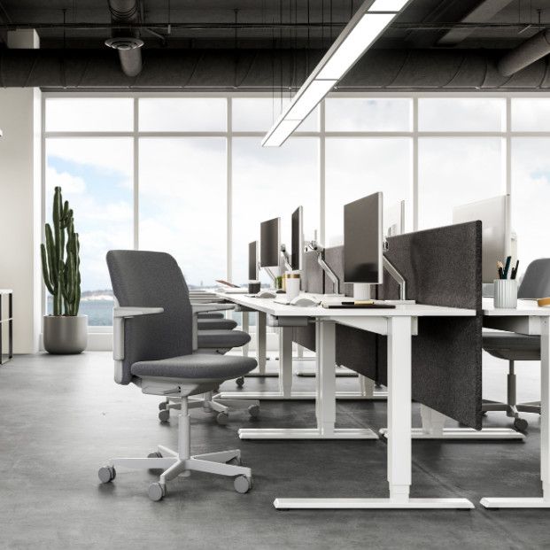 Path Task Chair by Humanscale in Grey Frame