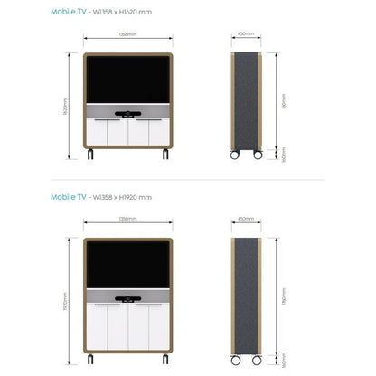 Rover Mobile TV Cabinet