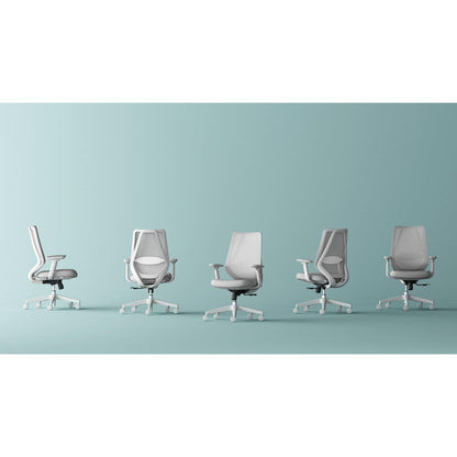 Voka White Task Chair - Office Furniture Company 