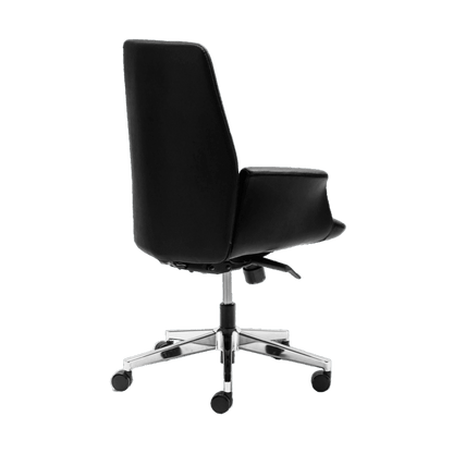 Accord Medium Back Leather Chair 3 - Office Furniture Company
