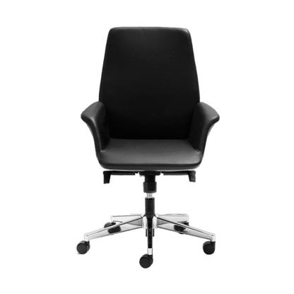 Accord Medium Back Leather Chair 5 - Office Furniture Company