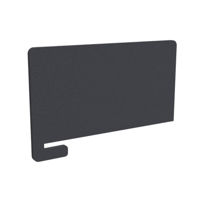 AcoustiQ Slip On Screen / Desk Divider 600mm Grey (AcoustiQ CG)