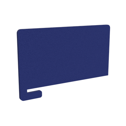 AcoustiQ Slip On Screen / Desk Divider 600mm Blue (AcoustiQ BL)