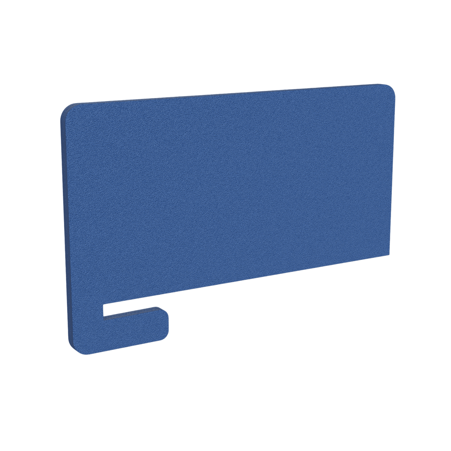 AcoustiQ Slip On Screen / Desk Divider 600mm Blue (AcoustiQ CB)
