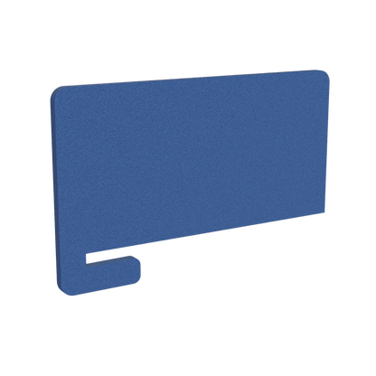 AcoustiQ Slip On Screen / Desk Divider 600mm Blue (AcoustiQ CB)