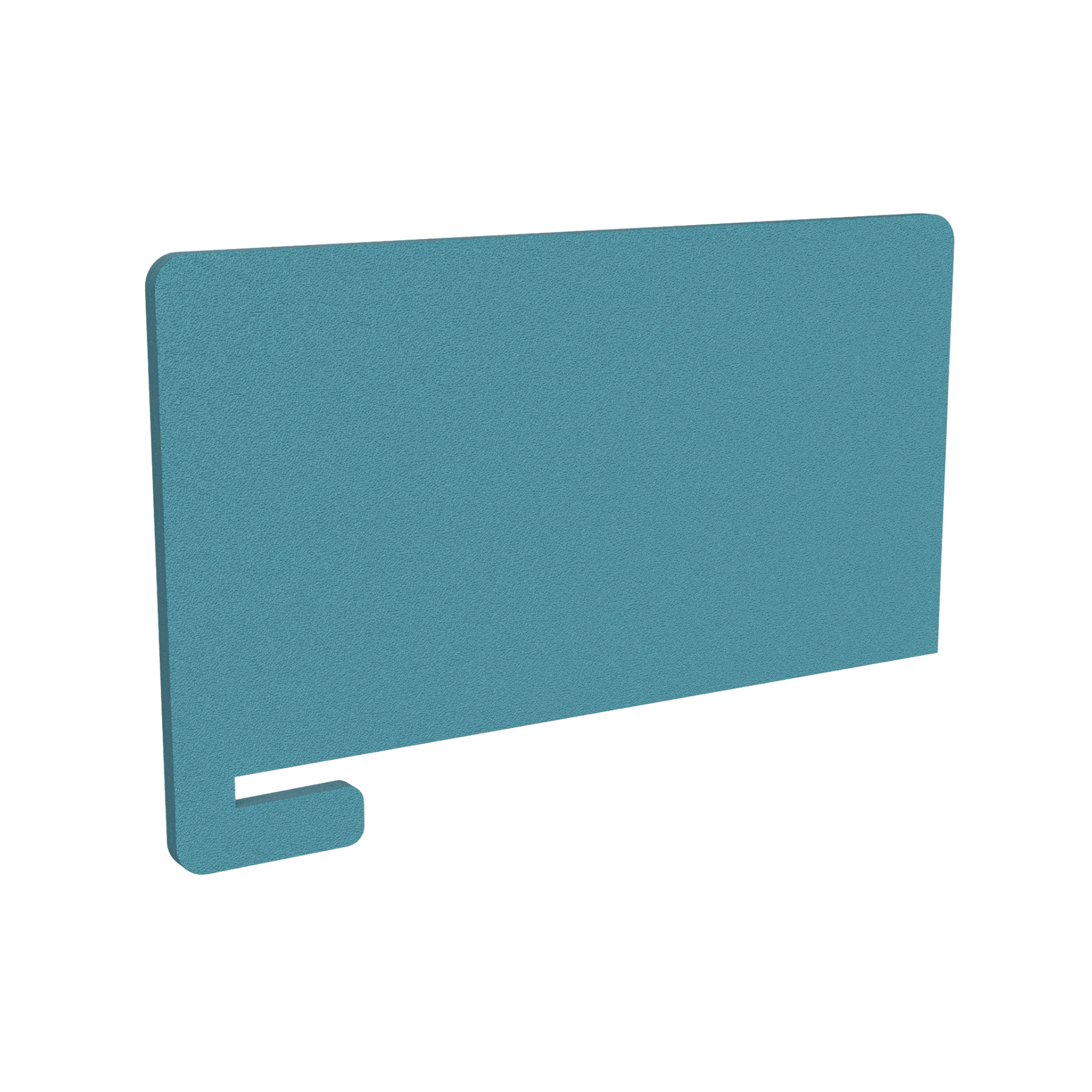 AcoustiQ Slip On Screen / Desk Divider 600mm Blue (AcoustiQ SB)