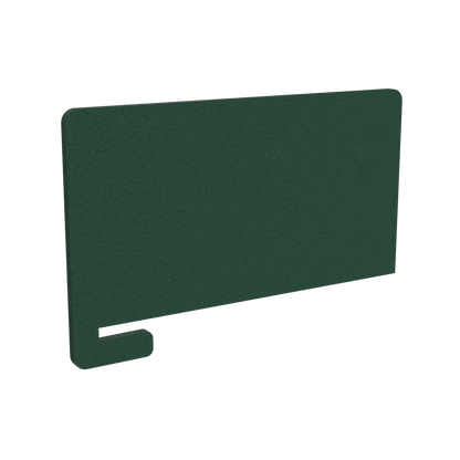 AcoustiQ Slip On Screen / Desk Divider 600mm Green (AcoustiQ DPG)