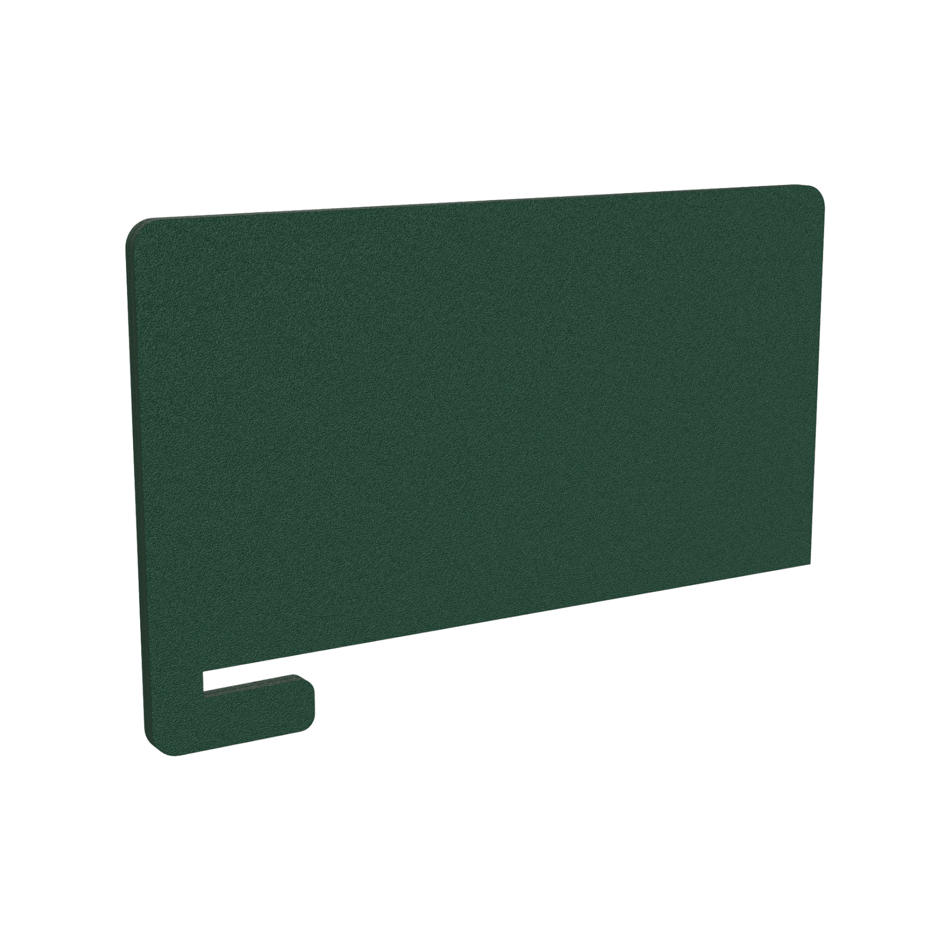 AcoustiQ Slip On Screen / Desk Divider 600mm Green (AcoustiQ DGR)