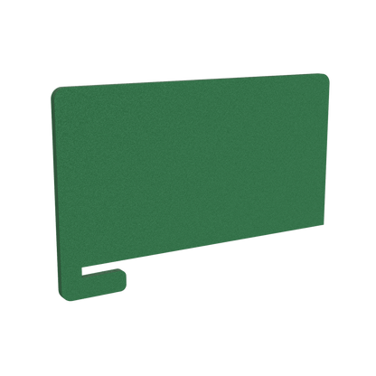 AcoustiQ Slip On Screen / Desk Divider 600mm Green (AcoustiQ GRN)