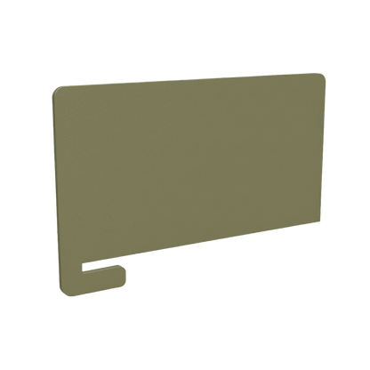 AcoustiQ Slip On Screen / Desk Divider 600mm Green (AcoustiQ MBG)