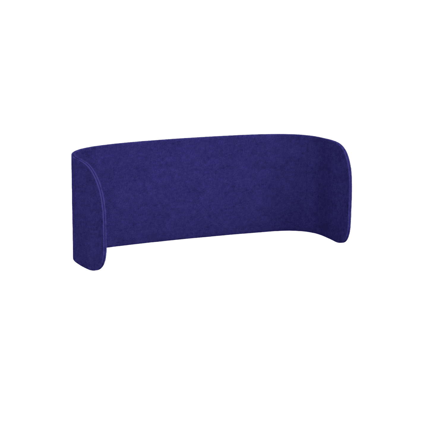 AcoustiQ Zen Curved Double Wrap Screen 2400x600 Blue (AcoustiQ BL)
