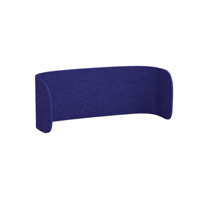 AcoustiQ Zen Curved Double Wrap Screen 2400x600 Blue (AcoustiQ BL)