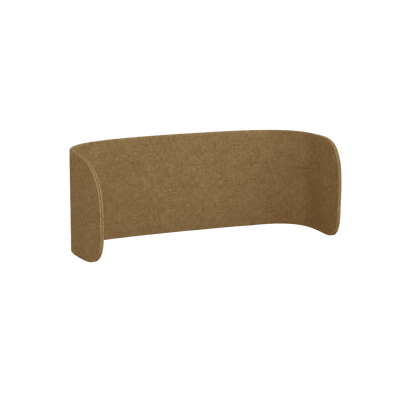 AcoustiQ Zen Curved Double Wrap Screen 2400x600 Brown (AcoustiQ BR)