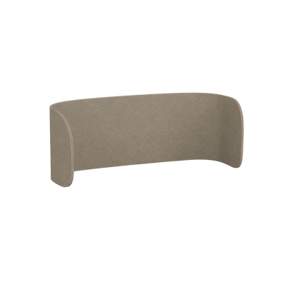 AcoustiQ Zen Curved Double Wrap Screen 2400x600 Brown (AcoustiQ DB)