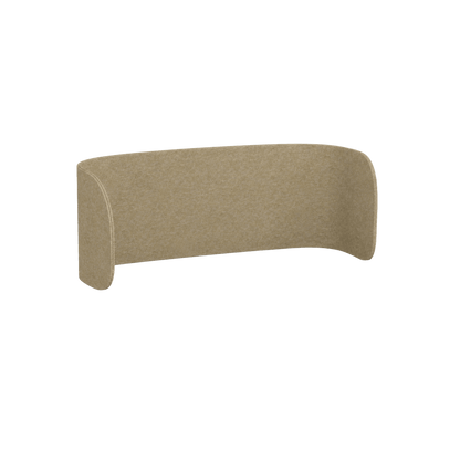 AcoustiQ Zen Curved Double Wrap Screen 2400x600 Brown (AcoustiQ MNA)